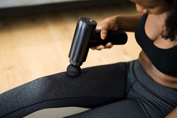 using a massage gun for cellulite